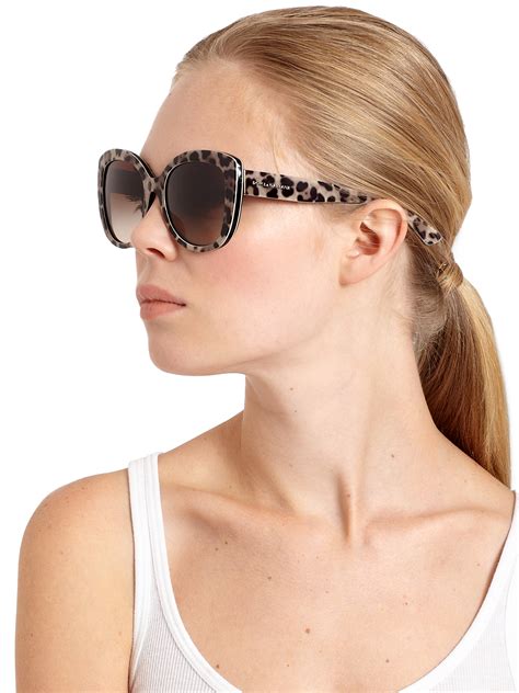 dolce gabbana leopard top|dolce and gabbana leopard sunglasses.